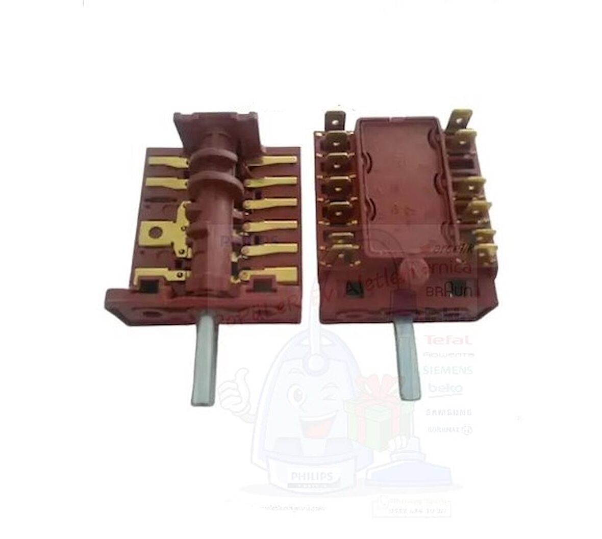 ZİGANA    6110 ICF 496 ANKASTRE FIRIN KADEME ANAHTAR